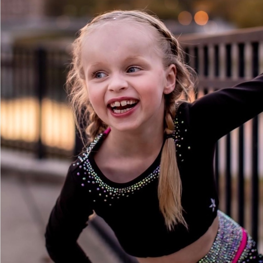 Rebel Athletics long sleeve crop top YS